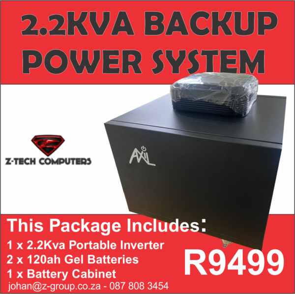 Starter Pack Back-up Power 2.2Kva