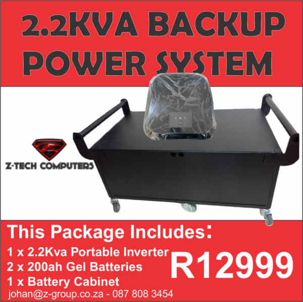 Starter Pack Back-up Power 2.2Kva